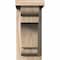 Ekena Millwork New Brighton Smooth Corbel w/Backplate, Douglas Fir, 5 1/2"W x 12"D x 12"H COR06X12X12NEB01SDF - alternate 2